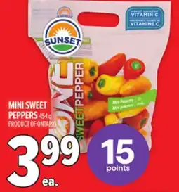 Metro MINI SWEET PEPPERS offer