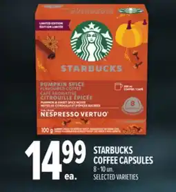 Metro STARBUCKS COFFEE CAPSULES offer