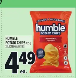 Metro HUMBLE POTATO CHIPS offer