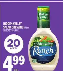 Metro HIDDEN VALLEY SALAD DRESSING offer