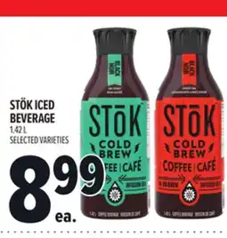 Metro STÖK ICED BEVERAGE offer