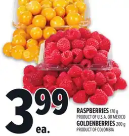 Metro RASPBERRIES offer