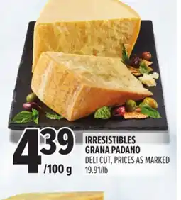 Metro IRRESISTIBLES GRANA PADANO offer
