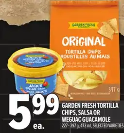 Metro GARDEN FRESH TORTILLA CHIPS, SALSA OR WEGUAC GUACAMOLE offer