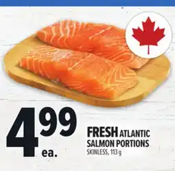 Metro FRESH ATLANTIC SALMON PORTIONS offer