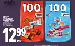 Metro HERSHEY CHOCOLATES OR TWIZZLERS CANDY offer