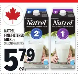 Metro NATREL FINE FILTERED MILK offer