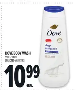 Metro DOVE BODY WASH offer