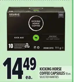 Metro KICKING HORSE COFFEE CAPSULES offer