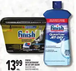 Metro FINISH DISH DETERGENT OR JET DRY AGENT offer