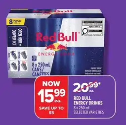 Metro RED BULL ENERGY DRINKS offer