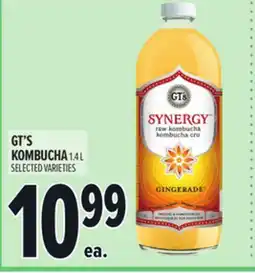 Metro GT'S KOMBUCHA offer