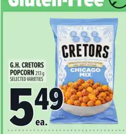 Metro G.H. CRETORS POPCORN offer