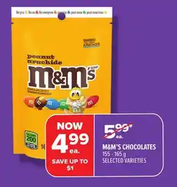 Metro M & M' S CHOCOLATES offer