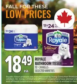 Metro ROYALE BATHROOM TISSUE offer