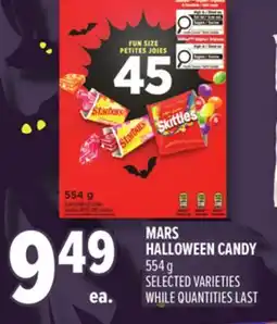 Metro MARS HALLOWEEN CANDY offer