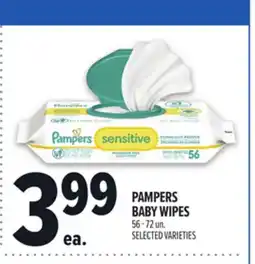 Metro PAMPERS BABY WIPES offer