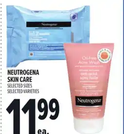 Metro NEUTROGENA SKIN CARE offer