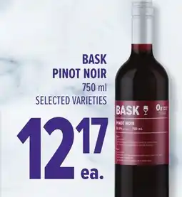 Metro BASK PINOT NOIR offer