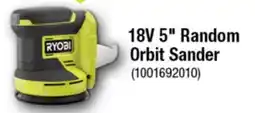 Home Depot 18V 5 Random Orbit Sander offer
