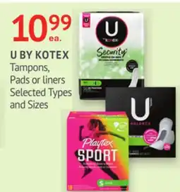 IDA Pharmacy U BY KOTEX offer