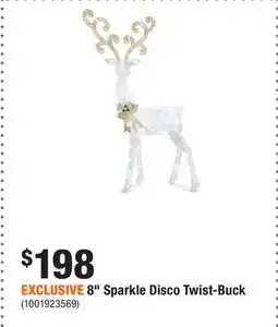 Home Depot EXCLUSIVE 8 Sparkle Disco Twist-Buck offer