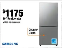 Home Depot 30 Refrigerator offer