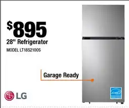 Home Depot 28 Refrigerator offer