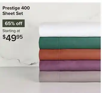 Linen Chest Prestige 400 Sheet Set offer