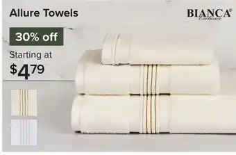 Linen Chest Allure Towels offer
