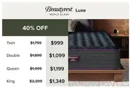 Linen Chest Mattress offer