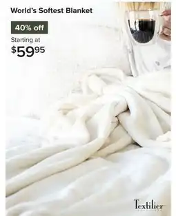 Linen Chest World's Softest Blanket offer