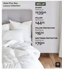 Linen Chest Hotel Five Star Luxury Collection offer