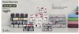 Linen Chest Flannel Sheet Sets offer