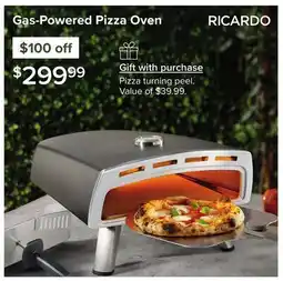 Linen Chest Gas-Powered Pizza Oven offer