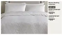 Linen Chest Montez Bedding Collection offer