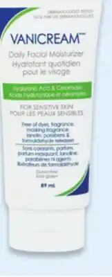 Walmart Vanicream daily facial moisturizer offer