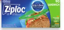 Walmart Ziploc snack, sandwich or freezer bags offer