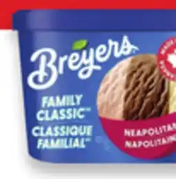 Walmart Breyers frozen dessert tub offer