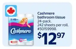 Walmart Cashmere bathroom tissue offer