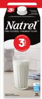 Walmart Natrel fine-filtered beverage offer