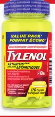 Walmart Tylenol Arthritis pain relief offer
