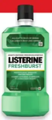 Walmart Listerine mouthwash offer