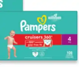 Walmart Pampers super econo pack diapers offer