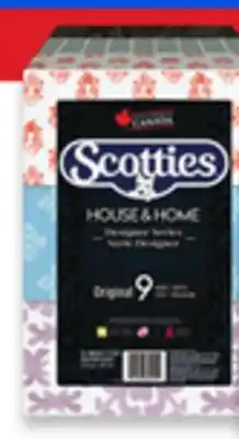 Walmart Scotties facial tissue offer
