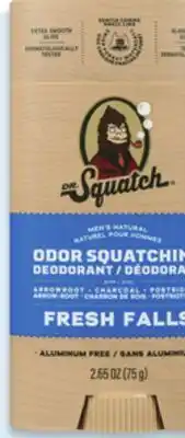 Walmart Dr. Squatch deodorant offer