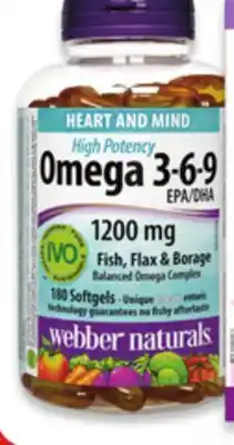 Walmart Webber Naturals omega offer