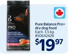 Walmart Pure Balance Pro+ dry dog food offer