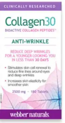 Walmart Webber Naturals Collagen30 offer