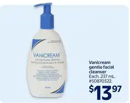 Walmart Vanicream gentle facial cleanser offer